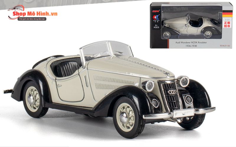 Mô hình Audi Wanderer W25K Roadster tỷ lệ 1:32