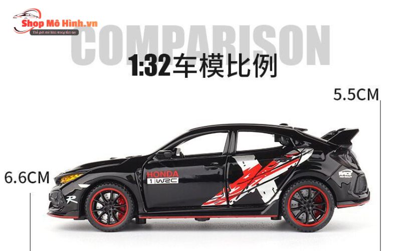 Mô hình xe Honda Civic Type R 1:32