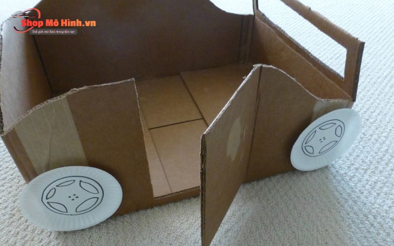 Hướng dẫn cách làm ô tô bằng giấy đẹp, dễ thực hiện tại nhà