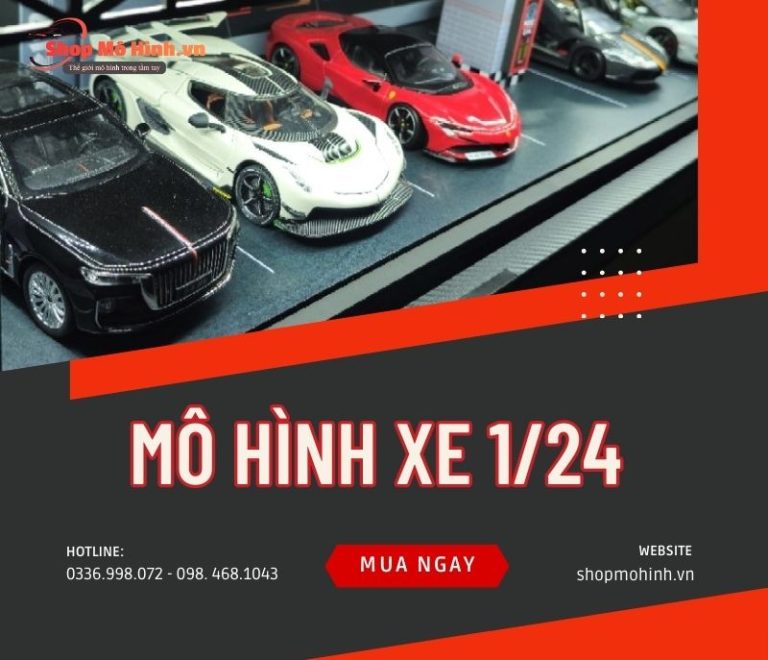 Mô hình xe 1/24 là gì? Lý do khiến giới sưu tầm luôn săn đón