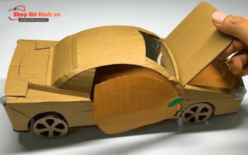 Hướng dẫn cách làm ô tô bằng giấy đẹp, dễ thực hiện tại nhà