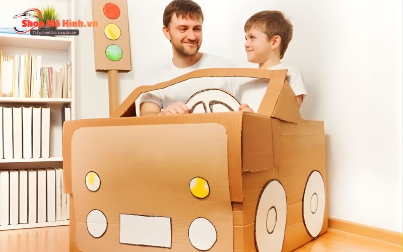 Hướng dẫn cách làm ô tô bằng giấy đẹp, dễ thực hiện tại nhà