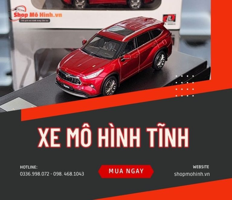 Xe mô hình tĩnh kim loại cao cấp giá tốt, nhiều mẫu xe hot