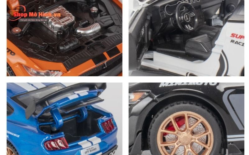 Mô hình Ford Mustang Shelby GT500 1:32 