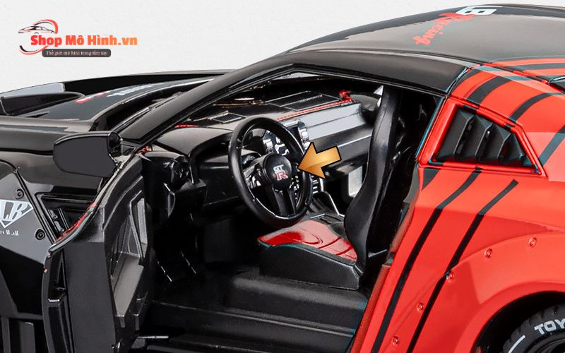 Mô hình xe Nissan GTR R35 1:24 cao cấp