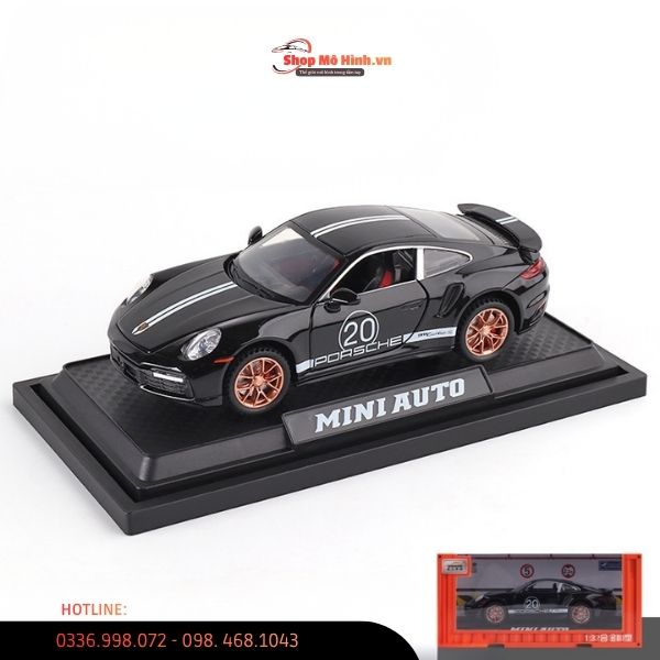 Mô hình xe Porsche 911 Turbo S 1:32 4 Mô hình xe Porsche 911 Turbo S 1:32