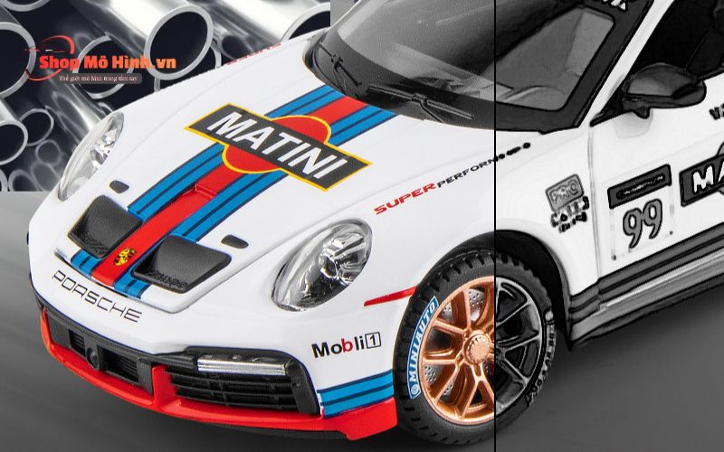 Mô hình xe Porches 911 GT3 RSR 1:24