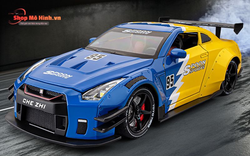 Mô hình xe Nissan GTR R35 1:24 cao cấp