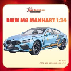Mô Hình Xe BMW M8 MANHART 1:24 Cao Cấp, Nổi Bật