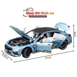 Mô Hình Xe BMW M8 MANHART 1:24 Cao Cấp, Nổi Bật