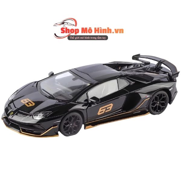Mô Hình Xe Lamborghini Aventador SVJ63 1:24 5 Mô hình xe Lamborghini Aventador SVJ63 1:24