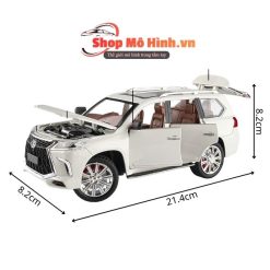 Mô Hình Xe Lexus LX570 Tỉ Lệ 1:24 Giá Rẻ