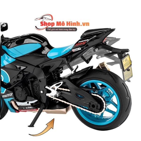 Mô Hình Xe Yamaha YZF-R1M 1:9 Chi Tiết, Bền Đẹp 3 Mô Hình Xe Yamaha YZF-R1M 1:9 Chi Tiết, Bền Đẹp