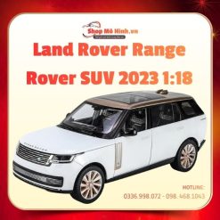 Mô Hình Xe Land Rover Range Rover SUV 2023 1:18 Hợp Kim Cao Cấp