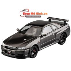 Mô Hình Xe Nissan Skyline GT-R R34 1:24 Kim Loại Cao Cấp