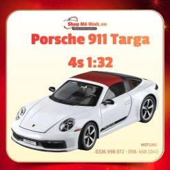 Mô Hình Xe Porsche 911 Targa 4S Tỷ Lệ 1:32 Kim Loại Cao Cấp
