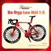 Mô Hình Xe Đạp Leo Núi 1:8 Tinh Xảo Cao Cấp