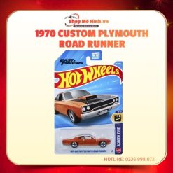 Xe mô hình 1970 Custom Plymouth Road Runner Hot Wheels 1:64